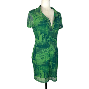 Urban Outfitters green polo dress